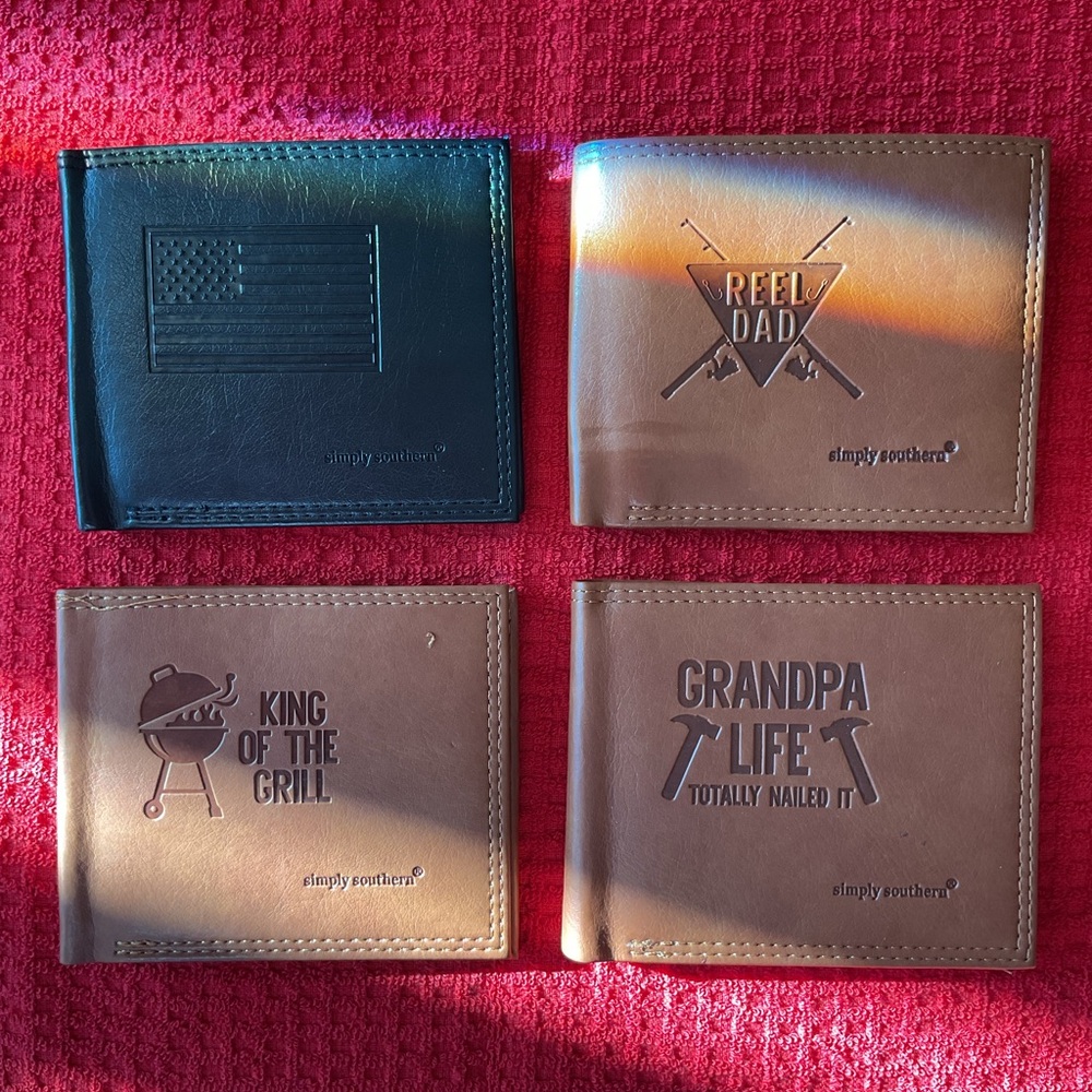 Simply Southern Men's Wallet- price is for one